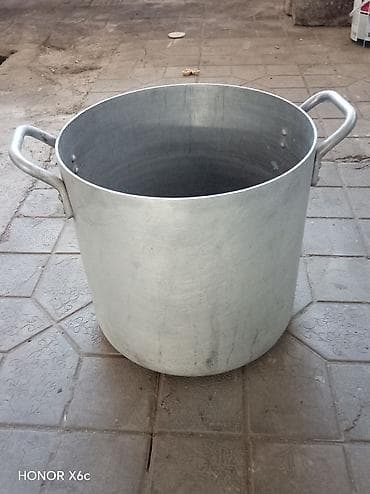 Qazan, rəng - Gümüşü, Alüminium, 5-dən çox l