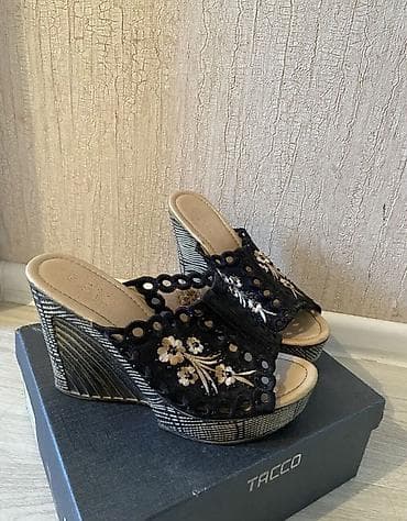 Сабо: Сабо, Размер: 37, цвет - Черный, Новый — 3