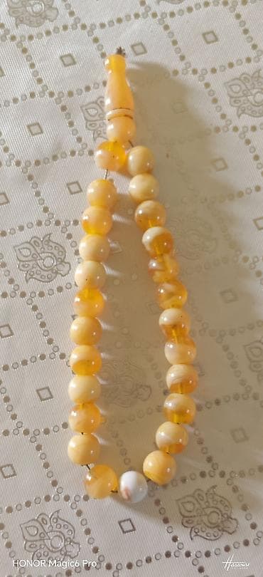 Бижутерия: Məhsul: Təsbeh kəhraba 60 ilin təsbehdi qiymet 760 real alıcya — 4