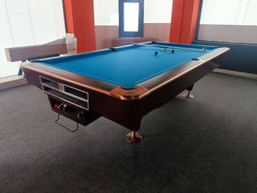Bilyard tezedir pakofkada acilmayib amerikan pul stolu.9 fut qara