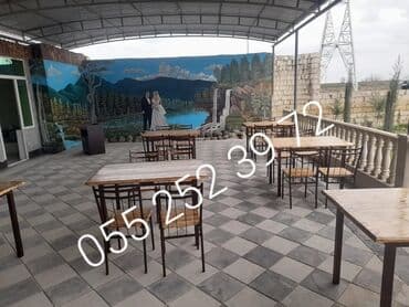 stol və stul dəstləri: Yeni, Kvadrat masa, 6 stul, Açılmayan, Stullar ilə, Taxta, Azərbaycan — 28