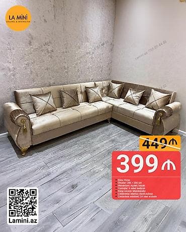 Künc divan, Açılan, Bazalı, Parça, Şəhərdaxili pulsuz çatdırılma