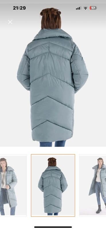 loreta kaban: Palto, ColinS, L, rəng - Boz — 6