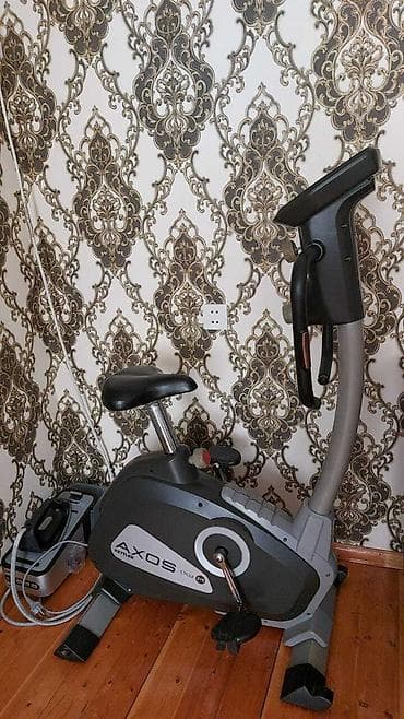 Самокаты: Kettler Axos Cycle M stasionar velosipedi. Qara və boz rənglərdədir — 1