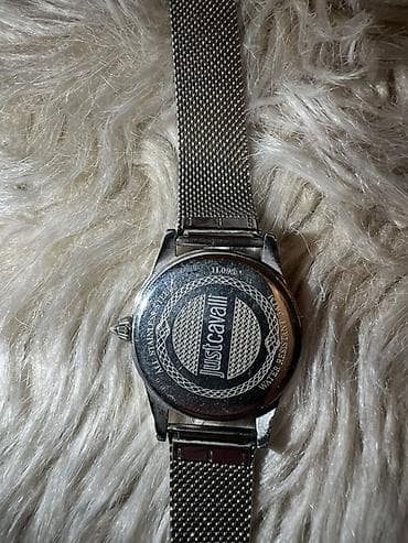 casio saatlari: Qol saatı, Just Cavalli, rəng - Gümüşü — 4