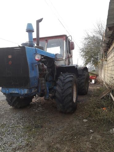 турбо аз трактор: Ağır sahə işləri üçün güclü təkərli traktor və arxadan qoşulan kotan — 2