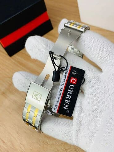 Наручные часы: Новый, Наручные часы, Curren, цвет - Белый — 4