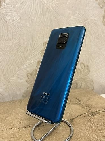 Redmi Note 9S, 128 GB, rəng - Mavi, Sensor, Barmaq izi, Face ID