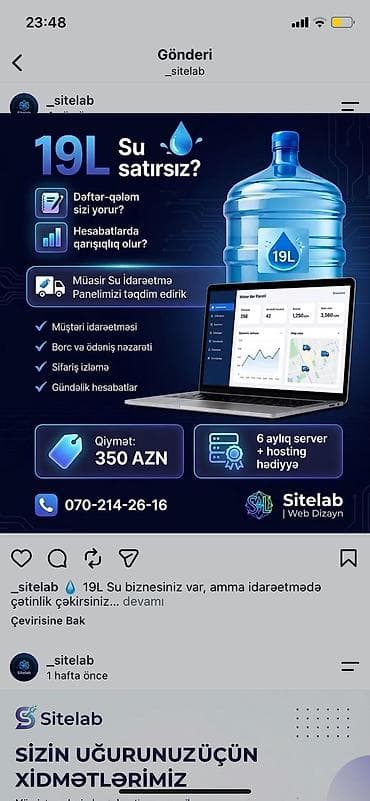 Su satışı ilə məşğulsunuz, amma hesablar bir-birinə qarışıb? Köhnə — 2