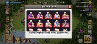 maşn oyunu: Clash of Clans hesabı – yüksək səviyyəli əsas kənd və inkişaf etmiş — 6