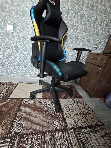 ofis stulları: Təkərli, Qolları tənzimlənir, Süni dəri — 1