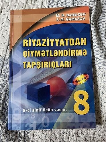 Məhsul: “Riyaziyyatdan Qiymətləndirmə Tapşırıqları” – 8-ci sinif üçün — 1