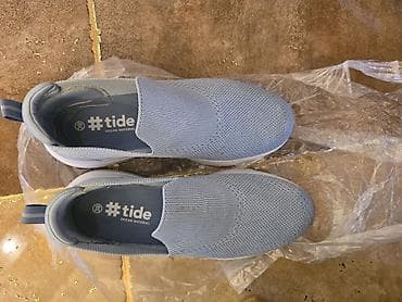 Личные вещи: Məhsul: #tide Ocean Material slip-on idman ayaqqabısı - Rəng: Açıq — 5