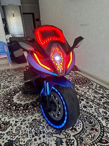 elekt: Uşaq üçün elektrik motosikleti – “LUCKY Super Power” sport dizayn — 6