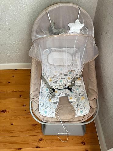 sadə matras: Oğlan və qız üçün, Dördbucaq, Beşik, Matras ilə, Yellənmə mexanizm ilə — 1