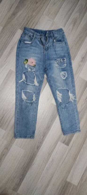 qabardindən qadın şalvarları: Cins şalvar. Demək olar ki yenidir. 9 mkr Elmed klinikasının yanı — 1