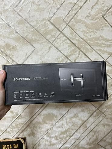 sahil tv: SONOROUS SureFix 132 – Flat Panel Slim Mount - Televizor üçün divar — 3