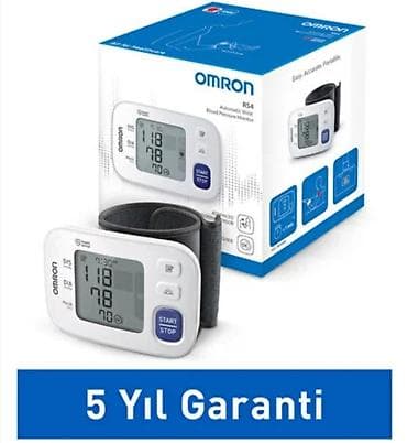Tonometrlər: Omron RS1 biləkdən təzyiqölçən Omron RS1 Automatic Wrist Blood — 1