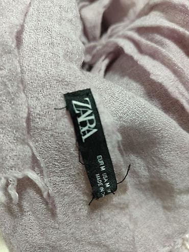 ZARA şərf/șal - Rəng: açıq bənövşəyi (lilac) - Tərkib: nazik, yumşaq