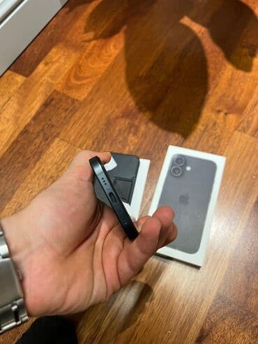 Foto və videokameralar: IPhone 16, Qara, Face ID — 6