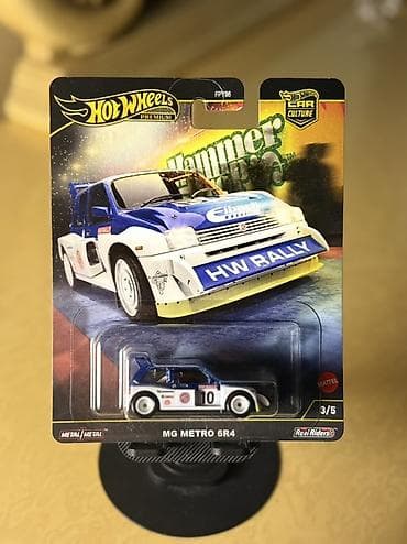 Hot Wheels Premium – Car Culture “Rally” seriyası Model: MG Metro 6R4 — 1