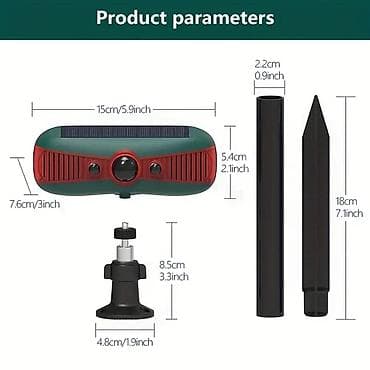 avtomobil manitorlari: Günəş enerjili infraqırmızı sensorlu siqnal cihazı - 13 fərqli səs — 2