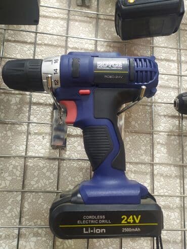 darvaza ikinci əl: Drel Royce -24V yeni keyfiyyətli madeller çoxdu — 1