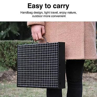 Manqal ⬇️ölçüsü ve rengleri xrom ve qara reng ölçüsü : ▪️35x27x20 sm lalafo.az -da Manqal ⬇️ölçüsü ve rengleri xrom ve qara reng ölçüsü : ▪️35x27x20 sm