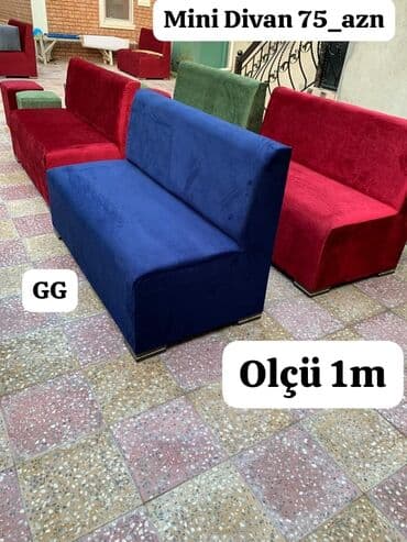 cay evi ucun divanlar: Mini-divan, Yeni, Açılmayan, Bazasız, Parça, Ödənişli çatdırılma — 2