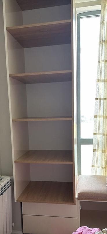 iskaflar: Yeni, 2 qapılı, Ağ, Digər material, Açılan, Düz dolab — 1
