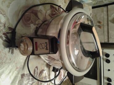 Buxarlı bişiricilər: Elektrik qazan 3 l, İşlənmiş, Ünvandan götürmə — 7