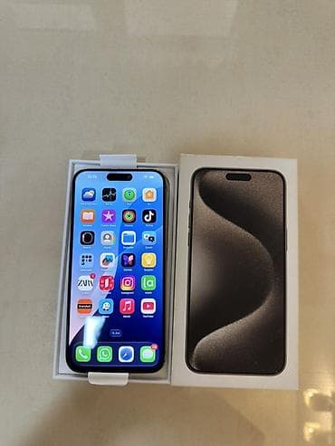 iphone se ekran: IPhone 15 Pro, Gümüşü — 2