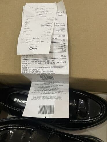 Tuflilər: Ölçü: 37, rəng - Qara, Yeni — 2