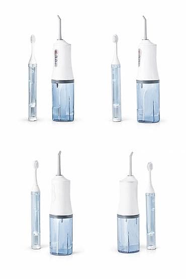 DENX DX2524 Dental Care Set - Portativ Ağız İrrigatoru və Elektrik Diş — 2