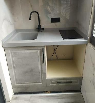 Mətbəx mebeli qapaqları membrandır. uzunluğu 116 sm, eni 60 sm — 1
