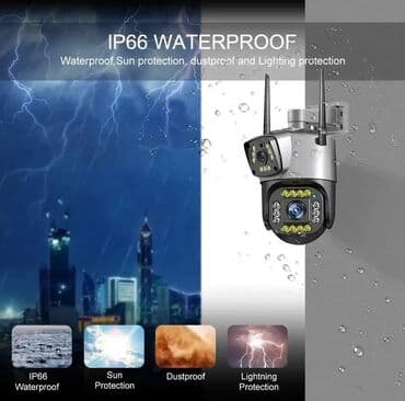 zoom kamera: 👉Kamera V380 Pro 2 lens 1080 FullHD (Camera wifi) 👉Sizə yeni cöl — 7