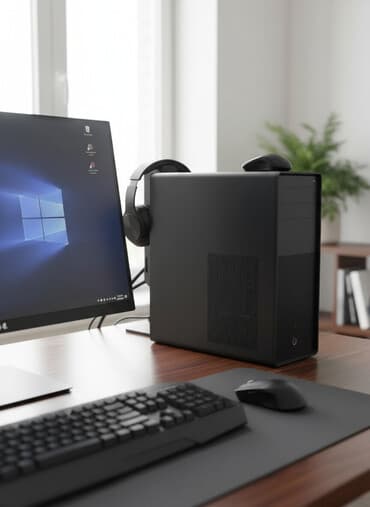 stolüstü komputerlər: INTEL kore i5+10400 16 ram videokart teze qoymuwam RX6600 8 GB 3050 8 — 1