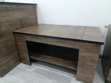 çay: Ofis mebel dəsti – kompüter masası, dolab, iş masası, çay masası — 5