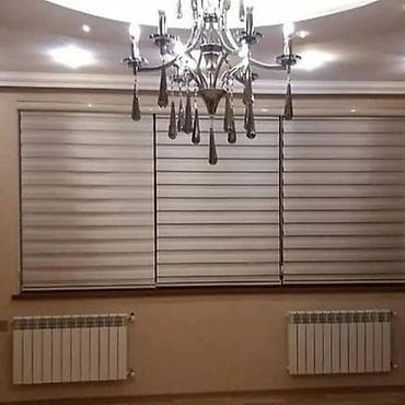 Вазы: Zebra jalüz pərdələr - İkiqat (zebra) sistem: şəffaf və sıx — 2