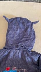 Cinslər və şalvarlar: Пальто- пуховик удлинённое, производство Канада на девочку 7-8 лет — 10