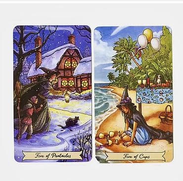 Kağızlar: Everyday Witch Tarot – Deborah Blake (illüstrasiyalar: Elisabeth Alba) — 6
