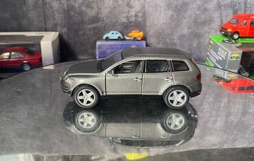 20 qepik: Коллекционная модель volkswagen touareg grey metallic 2003 kinsmart — 2
