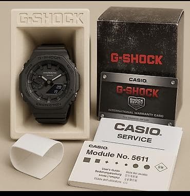 Qol saatları və aksesuarlar: Qol saatı, G-Shock, rəng - Qara — 1