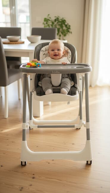 Kidilo Yellənən Uşaq kreslosu Həm yellənir həm də sabit qalır