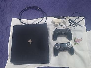 playstation 5 kontakt: PlayStation 4 Pro oyun konsolu paketi Komplekt: - PS4 Pro (qara rəng — 3