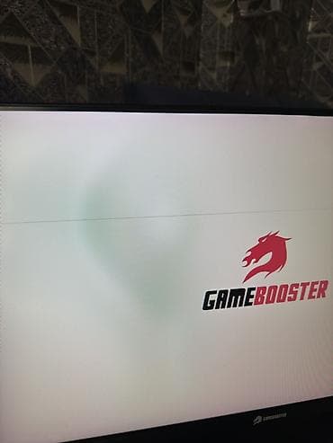 oyun diski: GameBooster monitor Ortadan cüzi xətt keçir. Sağ yuxarı hissədə rəngi — 1