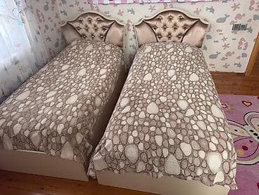 İşlənmiş, Təknəfərlik çarpayı, Matras ilə, Siyirməsiz