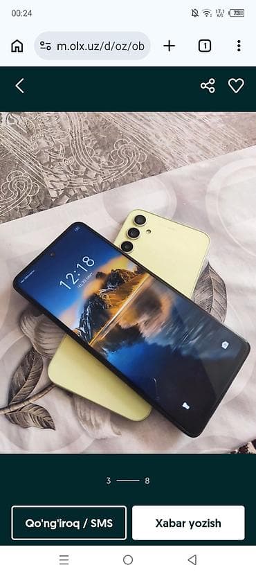 mobil telefonlar: Infinix HOT 30i, 128 GB, rəng - Qara, Sensor — 3