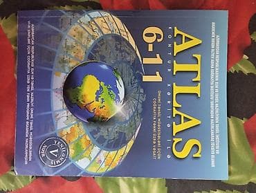 Книги и журналы: Məhsul: “Atlas – Kontur Xəritələrlə 6–11” (Coğrafiya fənni üzrə — 1