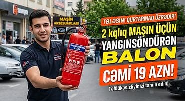 Maşın üçün yanğınsöndürən balon – 2 kq-lıq, ABC tozlu tip. - lalafo.az -da Maşın üçün yanğınsöndürən balon – 2 kq-lıq, ABC tozlu tip. -